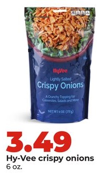 Hy-Vee crispy onions