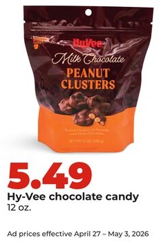 Hy-Vee chocolate candy