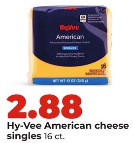 Hy-Vee American cheese singles