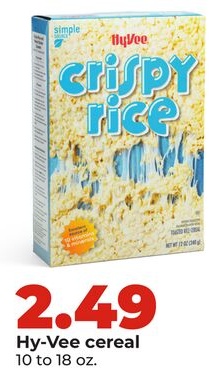 Hy-Vee cereal