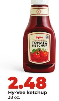 Hy-Vee ketchup