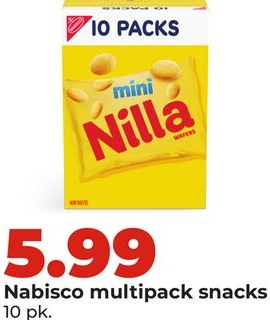 Nabisco multipack snacks