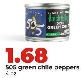 505 green chile peppers