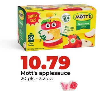 Mott's applesauce