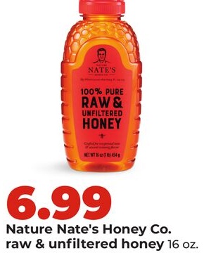 Nature Nate's Honey Co. raw & unfiltered honey