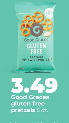 Good Graces gluten free pretzels