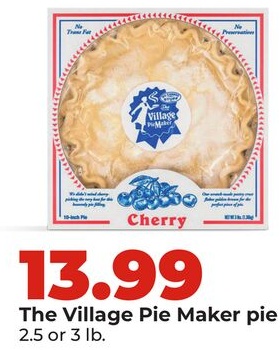 The Village Pie Maker pie
