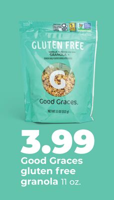 Good Graces gluten free granola