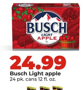 Busch Light apple