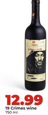 19 Crimes wine