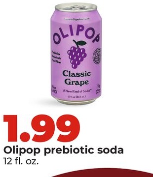 Olipop prebiotic soda