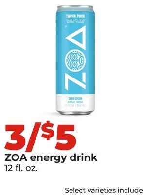 ZOA energy drink