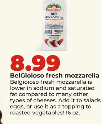 BelGioioso fresh mozzarella