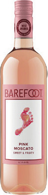Barefoot Cellars Pink Moscato or Moscato*