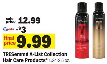 TRESemmé A-List Collection Hair Care Products*