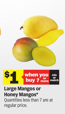 Large Mangos or Honey Mangos*