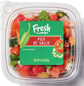 Fresh from Meijer Pico De Gallo or Raw Salsas*