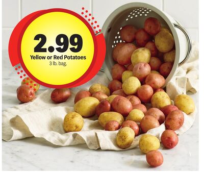 Yellow or Red Potatoes