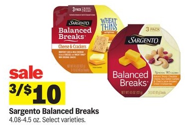 Sargento Balanced Breaks