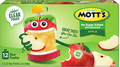 Mott's Applesauce Pouches