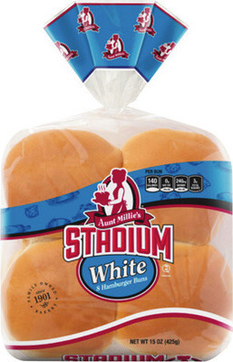 Aunt Millie's Stadium or Sub Buns 6-8 ct./12.5-18.5 oz. Select varieties or Johnsonville Buns 6 ct./14 oz.