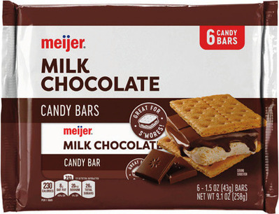 Meijer 6 Pk. Chocolate Bars