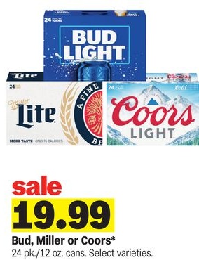Bud, Miller or Coors
