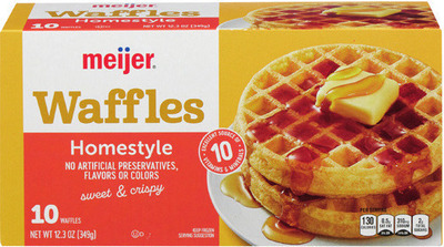 Meijer Frozen Waffles
