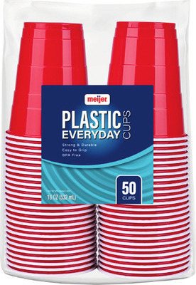 Meijer Plastic Cups
