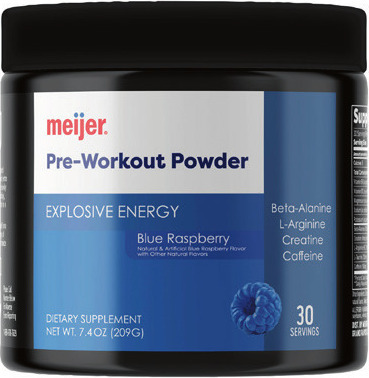 Meijer Preworkout Powder