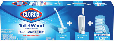 Clorox Toilet Wand Starter Kits 1 ct. and Refills 20 ct.