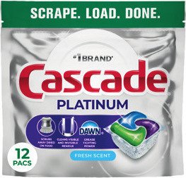 Cascade Actions Pacs Platinum 12 ct., Platinum Plus 9 ct. or Complete 16 ct.