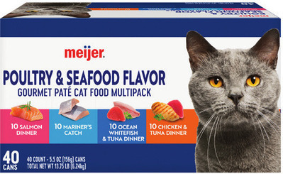 Meijer Wet Cat Food Variety Pack