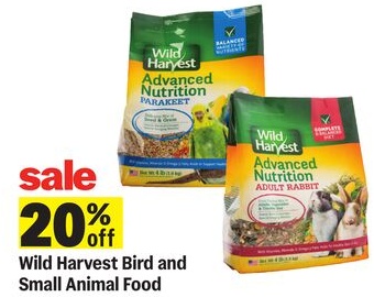 Wild Harvest Bird and Small Animal Food