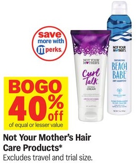 Not Your Mother's Hair Care Products*