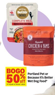 Portland Pet or Because It's Better Wet Dog Food