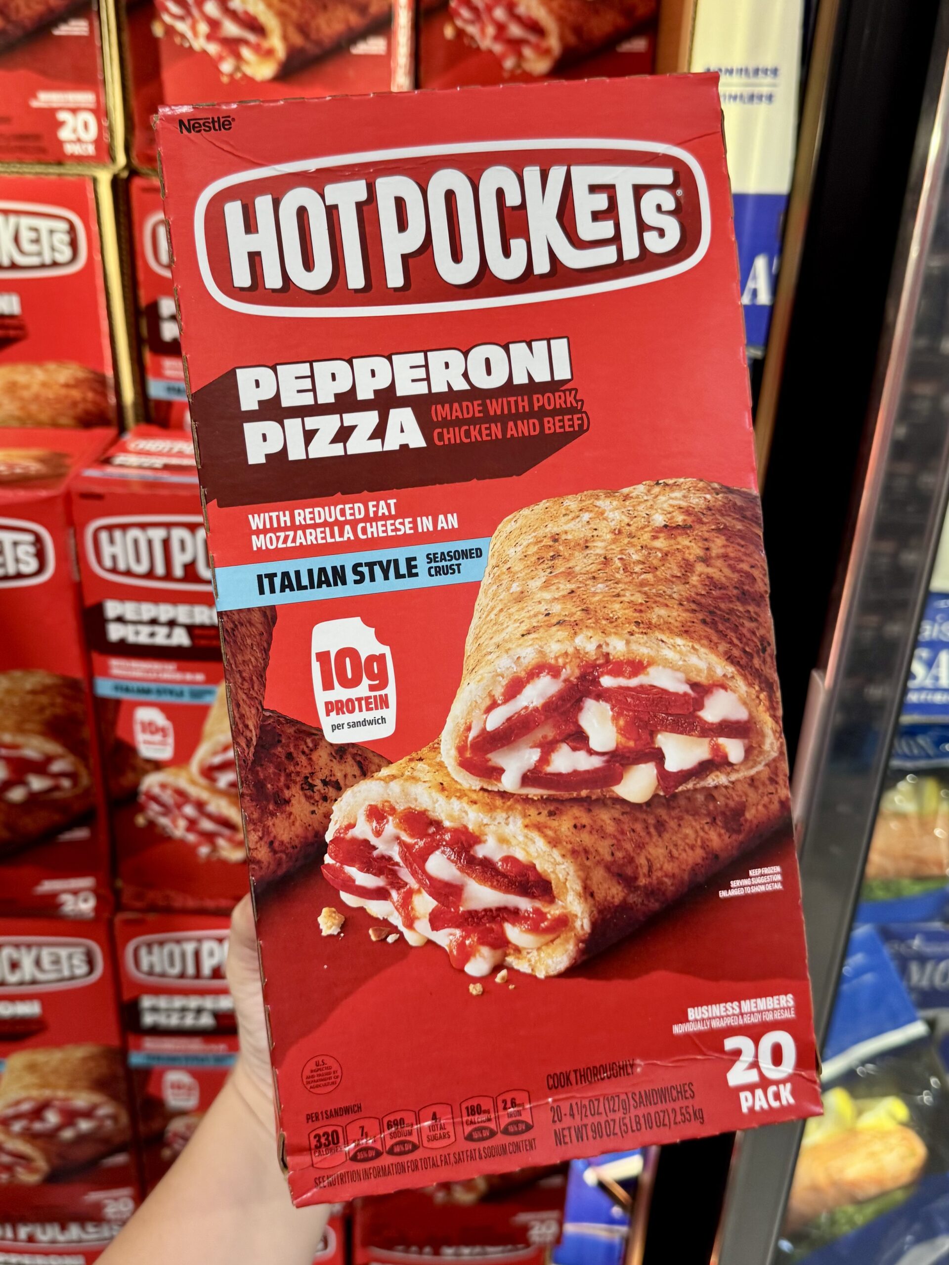 Hot Pockets Pepperoni Pizza