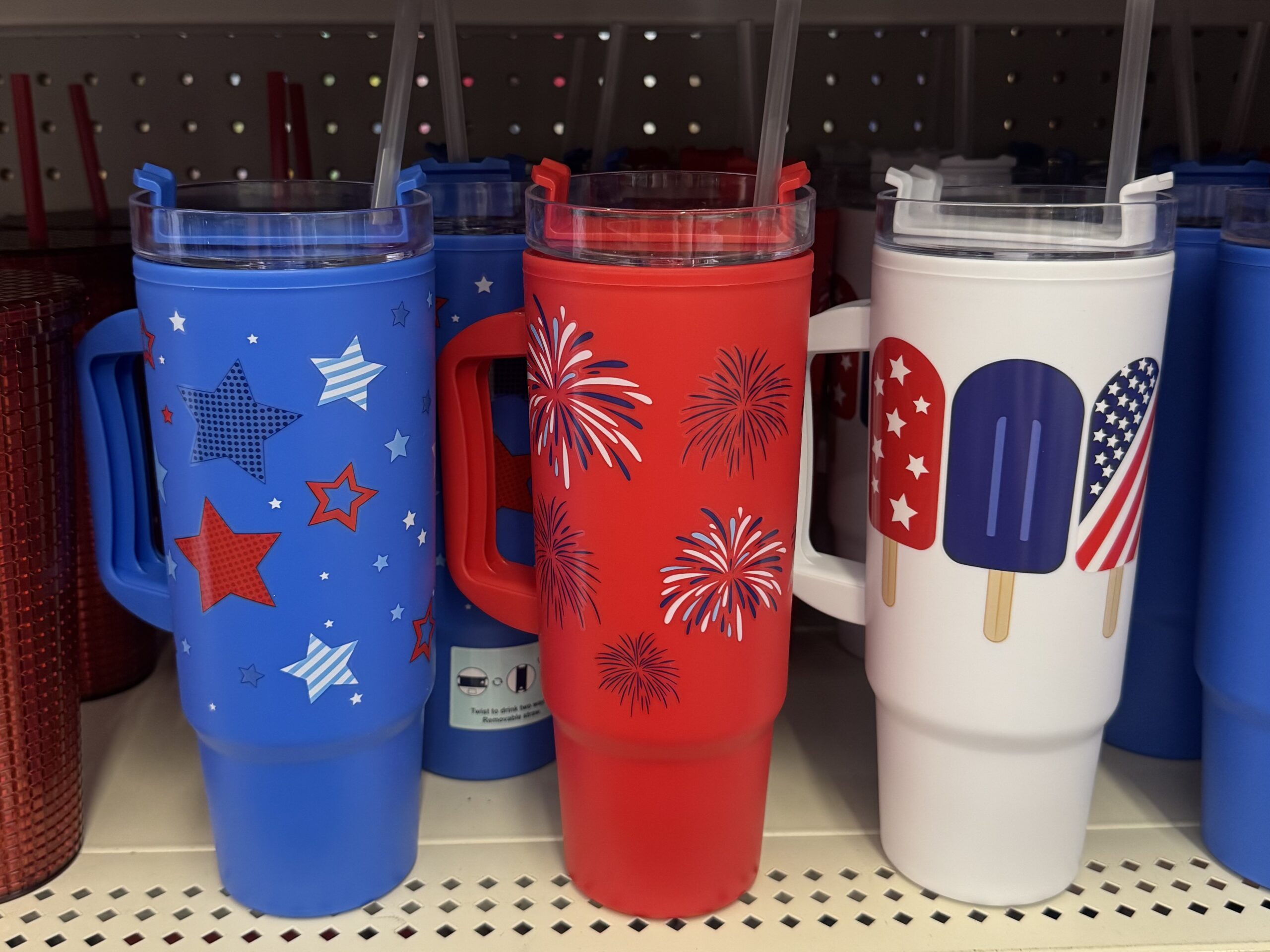 Patriotic Tumbler with Handle - in store