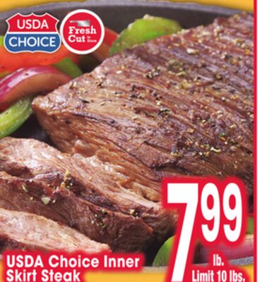 USDA Choice Inner Skirt Steak