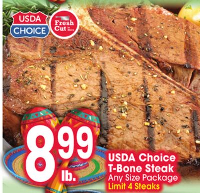 USDA Choice T-Bone Steak