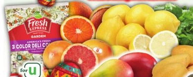 Hass Avocados ea. Red or Yellow Mangos ea., Lemons ea. Red Grapefruit lo. or Cara Cara Navel Oranges lb. Cilantro bunch or Fresh Express Cole Slaw 14 oz.