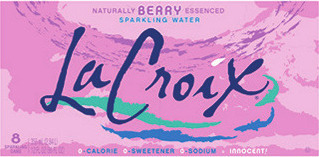 LaCroix, Soleil, Waterloo, bubly, Topo Chico Sabores, Polar 8 pk., 12 oz., Maison Perrier 6 pk., 16.9 oz., Clearly Canadian, Liquid Death or bubbl'r 6 pk., 12 oz. San Pellegrino or Maison Perrier 6 pk., 11.15 oz., Spindrift 8 pk., 12 oz.