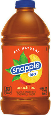 Snapple, 64 oz. or Bloom Pop, 12 oz