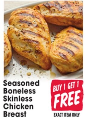 Seasoned Boneless Skinless Chicken Breast