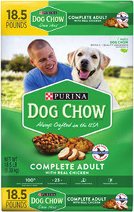 Purina Dog Chow Dry Dog Food 18.5 lb., Friskies Dry Cat Food 16lb.Charmin Bath Tissue 12 ct. Mega Roll XL or 9 ct. Mega Roll XXL or Bounty Paper Towels 6 ct Triple Roll