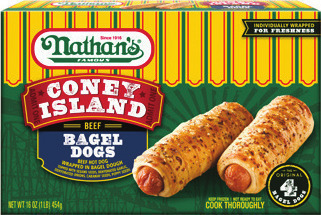 Nathan's Pretzel or Bagel Dogs