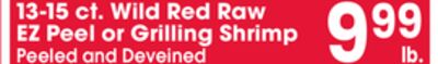 Wild Red Raw EZ Peel or Grilling Shrimp