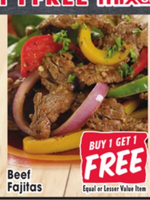 Beef Fajitas