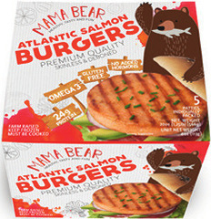 Mama Bear Salmon Burgers