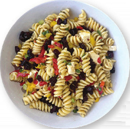 Bowtie or Cranberry Feta Pasta Salad